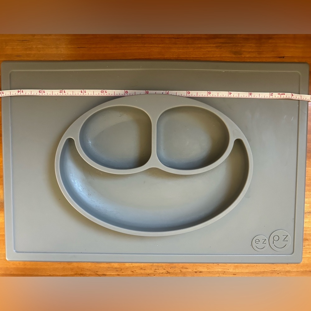 ezpz Kids Silicone Placemat - Gray